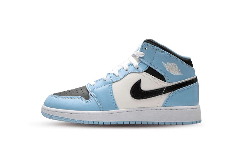 Air Jordan 1 Mid Ice Blue â Sneakernerds