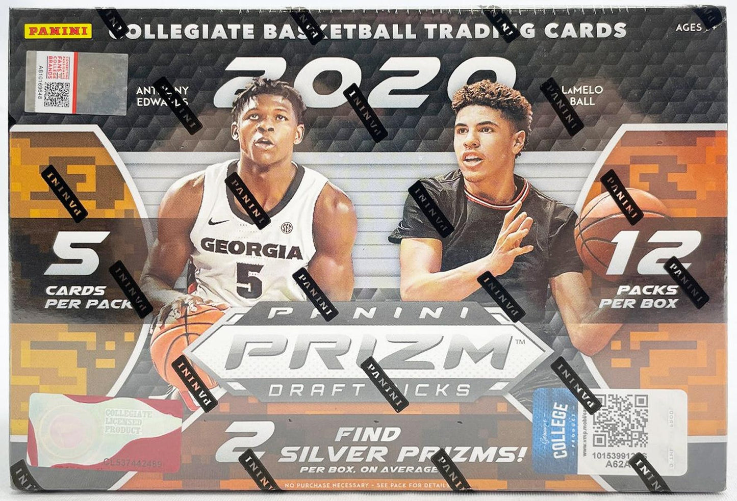 Basketball Mega Box 2020 Panini Prizm Draft Picks (Red Ice Parallels)