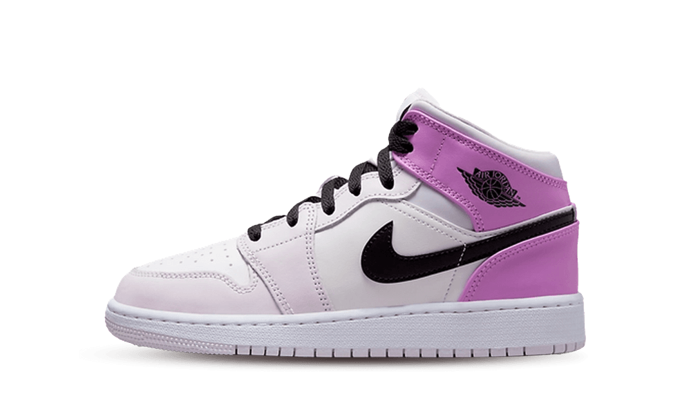 Purple Nike Jordan Mid Femme Air Jordan Mid Barely Grape Sneakernerds