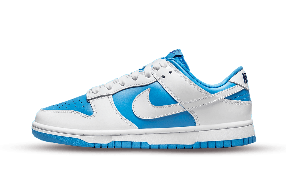 Nike Dunk Low UNC Rückseite