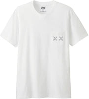 Kaws x Uniqlo x Sesame Street White XX Pocket T-Shirt