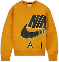 Nike x Kim Jones Fleece-Rundhalsausschnitt in Orange