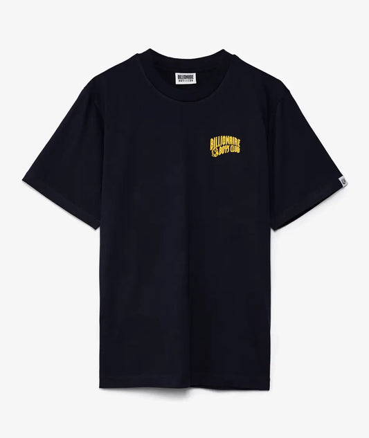 Billionaire Boys Club T-Shirt mit kleinem Bogen und gelbem Logo